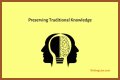 Traditional knowledge